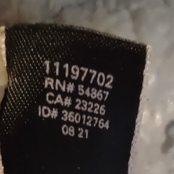 VICTORIAS SECRET BOOT SLIPPERS OFFWHITE FUZZY HARD BOTTOM SOLES SUPER SOFT M 7/8 - Picture 7 of 9